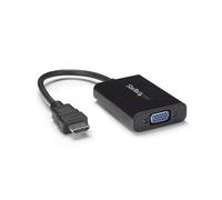 StarTech.com Câble adaptateur / Convertisseur HDMI vers VGA avec audio - Mâle / Femelle - Noir