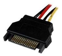 StarTech.com Câble adaptateur d'alimentation interne SATA vers LP4 (4 broches) 30 cm - Alimentation SATA vers LP4 - Femelle / mâle - adaptateur secteur - alimentation interne 4 plots pour alimentation SATA - 30.48 cm