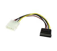 StarTech.com Câble Adaptateur d'Alimentation Molex vers SATA - LP4 Mâle vers SATA Power Femelle - 15 cm