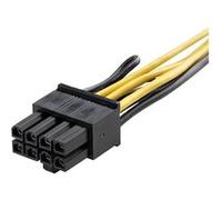 StarTech.com Câble adaptateur d'alimentation PCI Express à 6 broches vers 8 broches de 15 cm - F/M