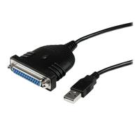 StarTech.com Câble Adaptateur de 1.80m USB vers 1 Port Parallèle DB25 pour Imprimante