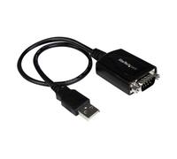 StarTech.com Câble Adaptateur de 30 cm USB vers Série DB9 RS232 - Mémorisation de Port COM