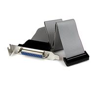 StarTech.com Câble adaptateur de carte mere à faible encombrement avec port Parallèle, 40 cm, avec support DB25 (F) vers IDC26