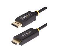 StarTech Câble Adaptateur DisplayPort vers HDMI de 4m, 4K 60Hz avec HDR, DP vers HDMI 2.0b, Convertisseur Vidéo Actif, DisplayPort Desktop vers Moniteur HDMI