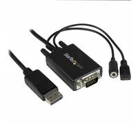 ST DP2VGAAMM3M - Câble, prise DP > prise VGA, audio, 3,0 m