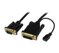 StarTech.com Câble adaptateur DVI vers VGA de 91cm - Convertisseur actif DVI-D vers HD15 - M/M - 1920x1200