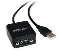 StarTech.com Câble adaptateur FTDI USB vers série RS232 1 port avec isolation optique