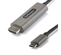 StarTech.com Câble USB C vers HDMI 4K 60Hz HDR10 5m - Câble Adaptateur Vidéo Ultra HD USB Type-C vers HDMI 4K 2.0b - Convertisseur Graphique USB-C vers HDMI HDR - DP 1.4 Alt Mode HBR3