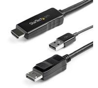StarTech.com Câble adaptateur HDMI vers DisplayPort de 3m avec alimentation USB