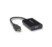 StarTech.com Câble adaptateur / Convertisseur HDMI vers VGA avec audio - Mâle / Femelle - Noir