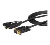 StarTech.com Câble adaptateur HDMI® vers VGA de 1,8m - Convertisseur actif HDMI vers HD15 - M/M - 1920x1200 / 1080p