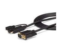 StarTech.com Câble adaptateur HDMI® vers VGA de 1,8m - Convertisseur actif HDMI vers HD15 - M/M - 1920x1200 / 1080p