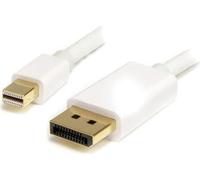 StarTech.com Câble adaptateur Mini DisplayPort 1.2 vers DisplayPort de 1m - câble mDP vers DP 4k x 2k - mâle/femelle - blanc - Câble DisplayPort - Mini DisplayPort (M)