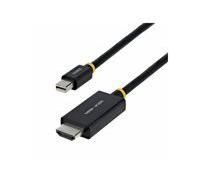 StarTech Câble adaptateur Mini DisplayPort vers HDMI 2.0 actif 4K 60 Hz HBR3 HDCP 2.3 1 m