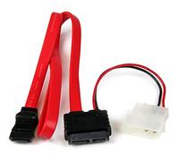 StarTech Câble adaptateur Slimline SLSATAF36 SATA vers SATA 90 cm avec alimentation LP4