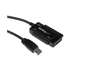 StarTech.com Câble adaptateur USB 3.0 pour disque dur SATA ou IDE de 2,5" ou 3,5" (USB3SSATAIDE)