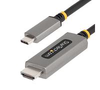 StarTech.com Câble Adaptateur USB-C vers HDMI de 1m, 8K 60Hz/4K 144Hz, HDR10 - Cordon USB Type-C vers HDMI 2.1 - Compatible USB-