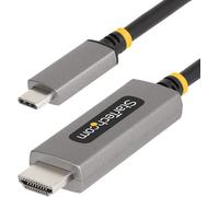 StarTech.com Câble adaptateur USB-C vers HDMI de 3 m, 8K 60Hz, 4K 144Hz, HDR10, câble de conversion vidéo USB Type-C vers HDMI 2.1, USB-C DP Alt Mode/USB4/Thunderbolt 3/4 compatible