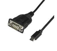 StarTech Câble adaptateur USB‑C vers série DB9 RS232 ICUSB232PROC – rétention COM – 40 cm