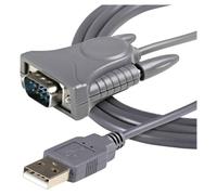 StarTech.com Câble adaptateur USB vers port série DB9 - DB25 avec adaptateur DB9 DB25