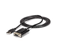StarTech.com Câble adaptateur DCE USB vers série DB9 RS232 null modem 1 port avec FTDI - M/F - adaptateur série