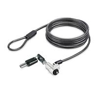 StarTech.com Laptop cable lock 6Ft Compatible With Noble Wedge Laptop Cable Lock, 6Ft (2m), Anti-Theft Keyed Lock, Security Cable Lock For Dell XPS/Latitude, Cut-Resistant Steel Cable Lock For Laptop (NBLWK-LAPTOP-LOCK) - câble de sécurité