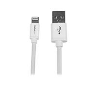 StarTech.com Câble Apple Lightning vers USB pour iPhone, iPod, iPad - 2 m Blanc