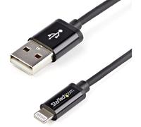 StarTech.com Câble Apple Lightning vers USB pour iPhone, iPod, iPad - 2 m Noir (USBLT2MB)