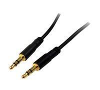 StarTech Câble audio stéréo Slim 3,5 mm – 90 cm – M/M – Neuf
