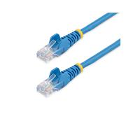 StarTech.com Câble Cat5e U/UTP 3m Bleu - RJ45 M/M - Contacts Or 50µ - AWG24 - PoE - CMG - Fast Ethernet 100Mb/s - 350MHz - Anti-accroc
