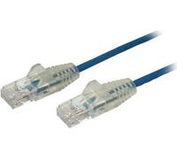StarTech.com Câble Cat6 de 0,5 m - Slim - Connecteurs RJ45 Snagless - Bleu, 0,5