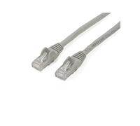 StarTech.com Câble Cat6 UTP 2m Gris - RJ45 M/M - Gigabit Ethernet 1000Base-T(X) - Cuivre 24 AWG - PoE - Anti-accroc - Contacts Or - PVC CMG
