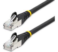 Startech.com 7m cat6a ethernet cable - black - low smoke zero halogen