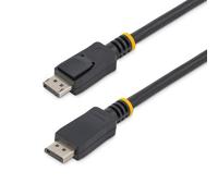 StarTech.com Câble certifié DisplayPort 1.2 de 2 m avec verrouillage - Cordon DP vers DP - M/M - DisplayPort 4K, 2 m, DisplayPort, DisplayPort, Mâle,