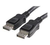 StarTech.com Câble DisplayPort 1.2 de 3m avec verrouillage - Cordon DP vers DP avec support HBR2 - M/M - DisplayPort 4k