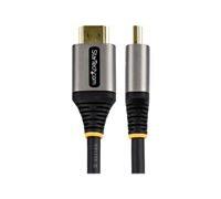 StarTech.com Câble HDMI 2.1 8K de 5 m - Câble HDMI ultra haut débit certifié 48Gbps - 8K 60Hz/4K 120Hz HDR10+ eARC - Câble HDMI Ultra HD 8K - Écran/TV/Affichage - Gaine flexible TPE