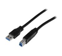 StarTech.com Câble Certifié USB 3.0 (5Gbps) A vers B 1 m - M/M - Cordon USB3 SuperSpeed USB A USB B