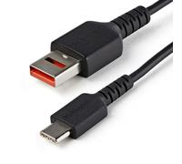 StarTech.com Câble Chargeur Sécurisé 1m - Data Blocker - Câble USB-A vers USB-C - Protection No-Data Charge/Alim. pour SmartPhone/Tablette – Câble Blocage Transfert Données USB