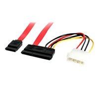 StarTech.com Adaptateur de données Serial ATA avec alimentation LP4 45 cm (Import Royaume Uni)