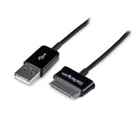 StarTech.com Câble Connecteur Dock vers USB pour Samsung Galaxy Tab 3 m - Noir
