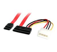 StarTech Adaptateur de données SATA avec alimentation LP4 45 cm – Import Royaume‑Uni