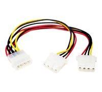 StarTech.com Câble d'alimentation LP4 vers 2x LP4