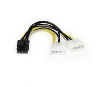 StarTech.com Câble d'alimentation pour carte graphique 15cm LP4 vers PCI Express 8 broches