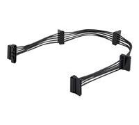 StarTech Câble répartiteur d'alimentation SATA PYO4SATA 4x SATA 40 cm Noir (M→F)