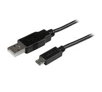 StarTech Câble USB A vers Micro B mince 0,5 m M/M Noir