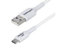 StarTech.com 3ft (1m) White USB-A to USB-C Charging Cable/Cord, M/M - Câble USB de type-C - USB pour 24 pin USB-C - 1 m