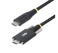 StarTech.com Câble de Charge USB-C de 3m, Verrouillage par Vis Latérale, 240W (5A) PD EPR, Câble USB 2.0 Robuste, USB-IF