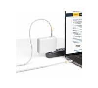 StarTech.com Câble de Charge USB-C de 4m, Blanc, Certifié USB-IF, 240W PD EPR, Câble USB-C 2.0, Transfert de Données USB-C