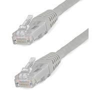 StarTech.com Câble de raccordement moulé Cat 6 Gris 15 m (Import Royaume Uni)