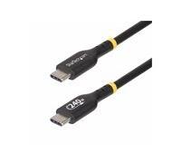 Câble de Charge USB-C de 1m, Cordon USB-C, USB-IF, 240W PD - Câble USB - 24 pin USB-C (M) pour 24 pin USB-C (M) - USB 2.0 - 48 V - 5 A - 1 m - gamme
